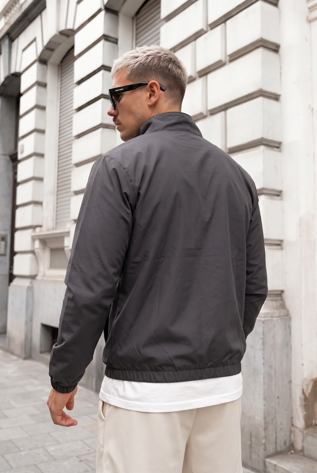 Onerwear Brand - Wind Breaker Jacket - Gray