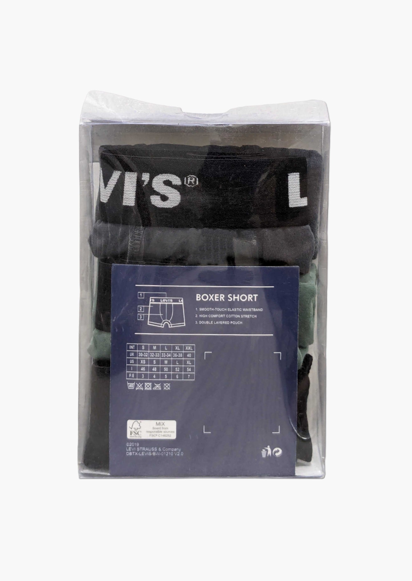 L-E-V-I-S Boxer (Pack of 3)