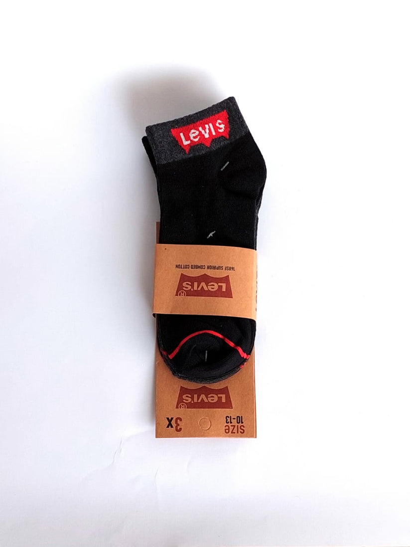 L-E-V-I-S Ankle Socks (Pack Of 6)