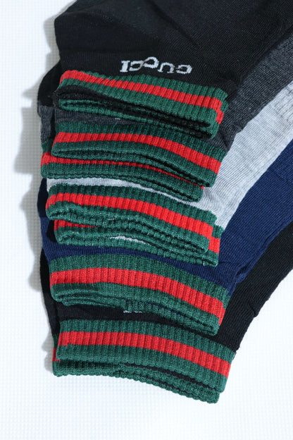 G-U-C-C-I Ankle Socks (Pack of 5)
