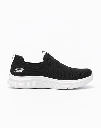 Skechers Knit Slip-On Comfort in Black