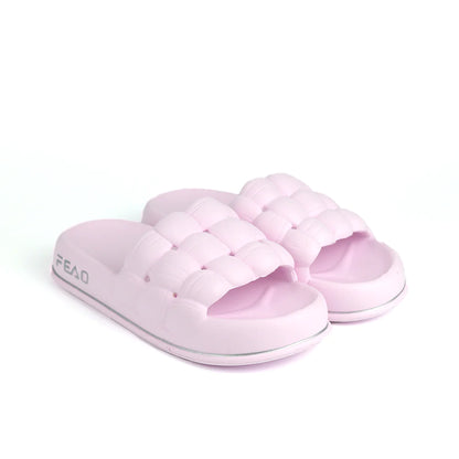 Puffy Soft Sole Slippers - PURPLE