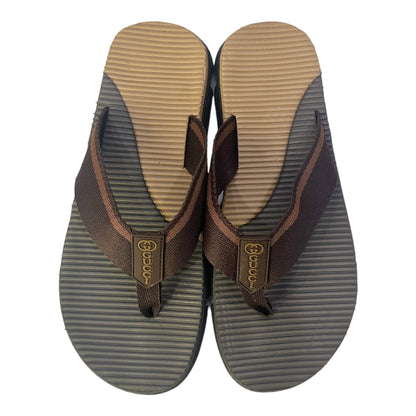 Brown & Skin Extra Soft G-U-C-C-I Cross Slipper