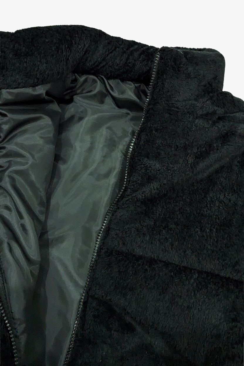 Men’s Sherpa Puffer - Black