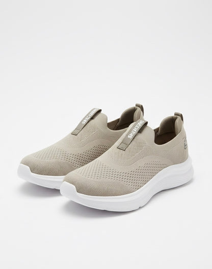 Skechers Knit Slip-On Comfort in Skin