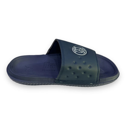 J-O-R-D-A-N Imported Premium High Sole Slides in Blue