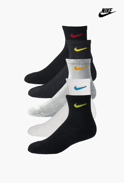 NIK Quarter Socks (Pack of 5) - FITSY