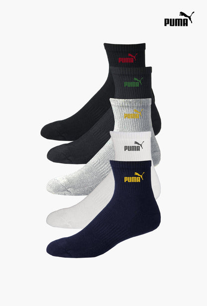 PUM Quarter Socks (Pack of 5) - FITSY