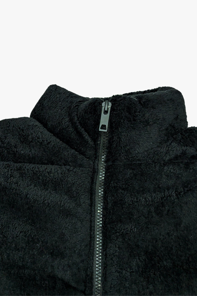 Men’s Sherpa Puffer - Black