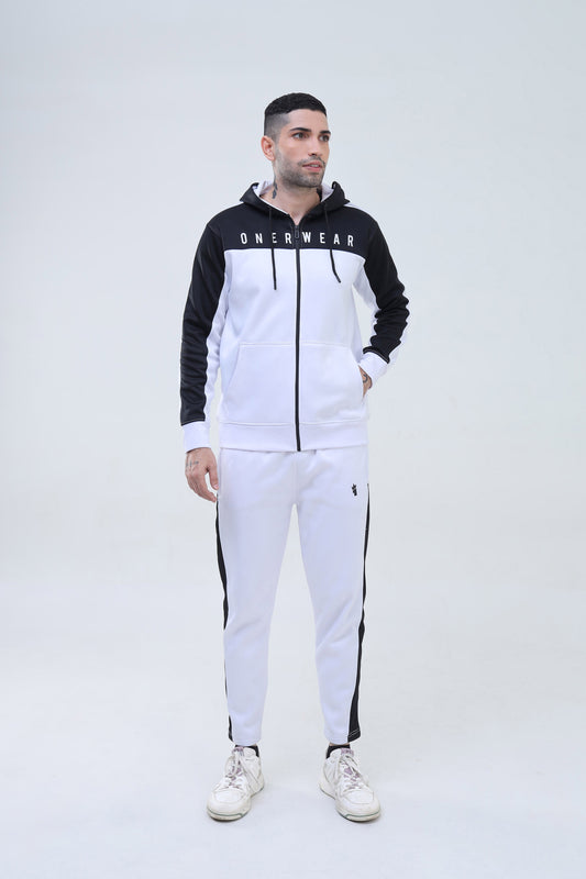 Signature White Out - Polyfleece Tracksuit