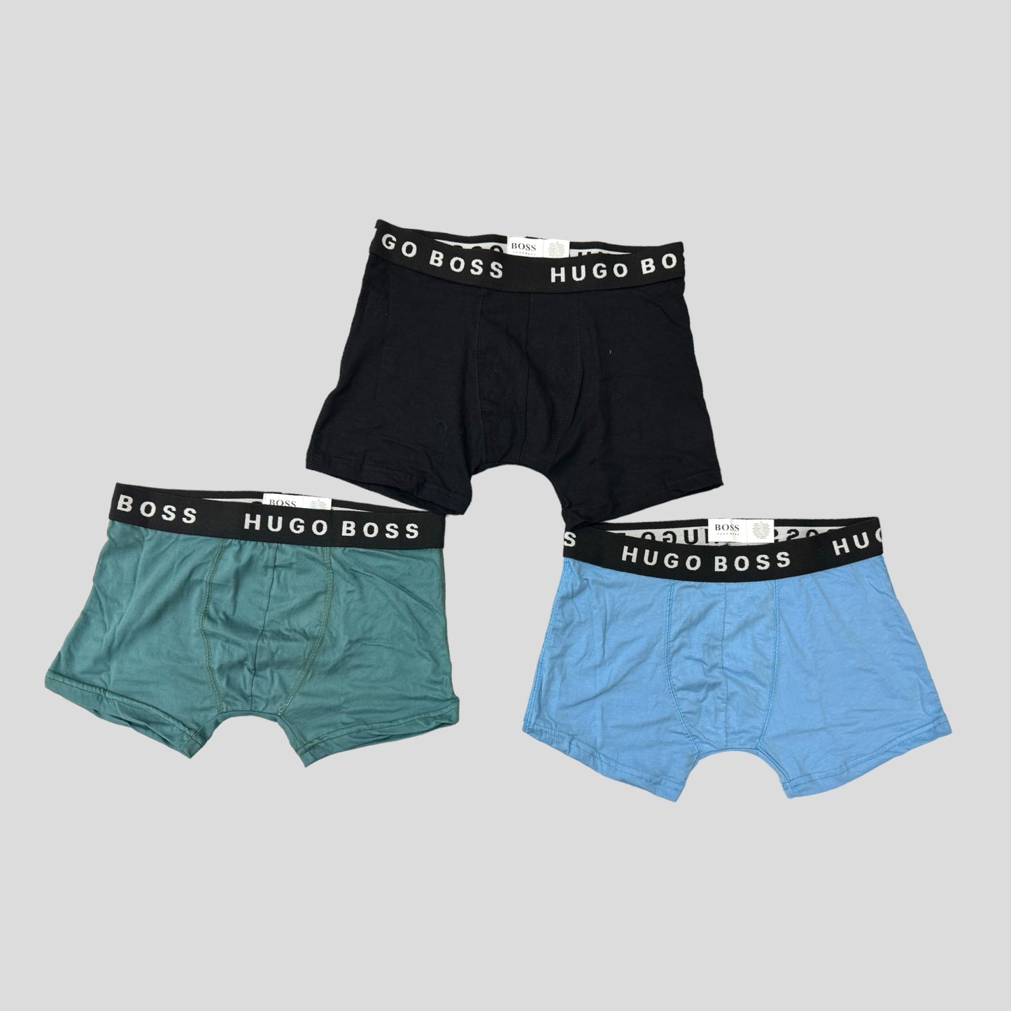B-O-S-S Small Multi Color Boxers (Pack of 3)