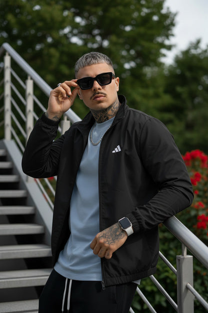 Adi Wind Breaker Jacket - Black