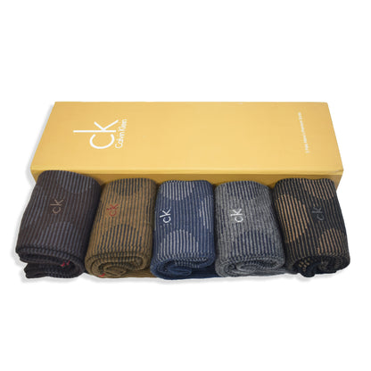 Branded C-K Full Length Socks Volume 18 ( Pack of 5 )