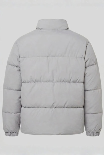 Z-A-R-A Puffer Jacket (Full Sleeves) - Silver