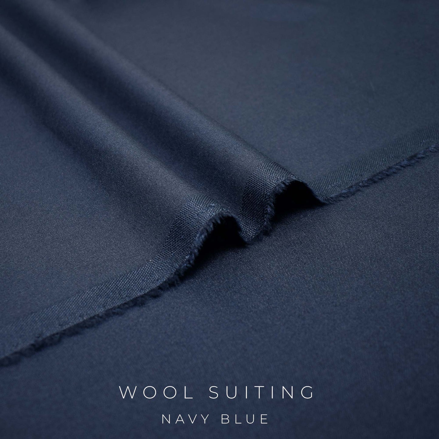 Premium Navy Blue Chaman Wool Suiting
