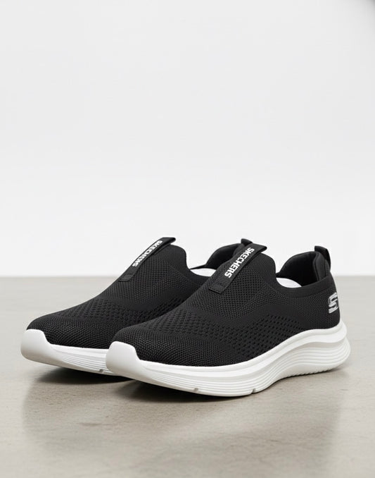 Skechers Knit Slip-On Comfort in Black