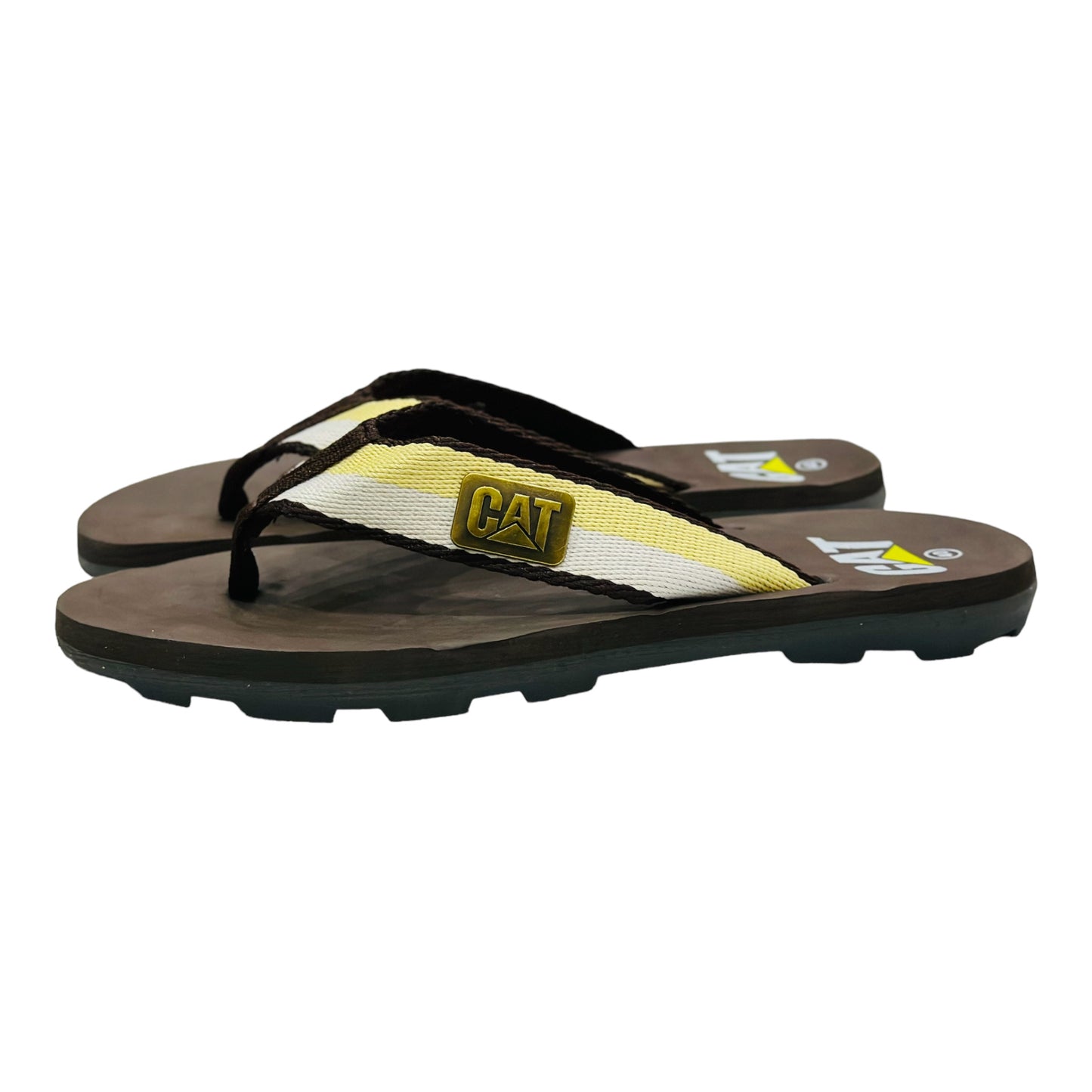 Imported Chocolate Brown C-A-T Flip Flop