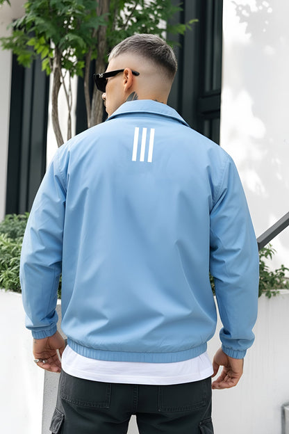 Adi Wind Breaker Jacket - Light Blue