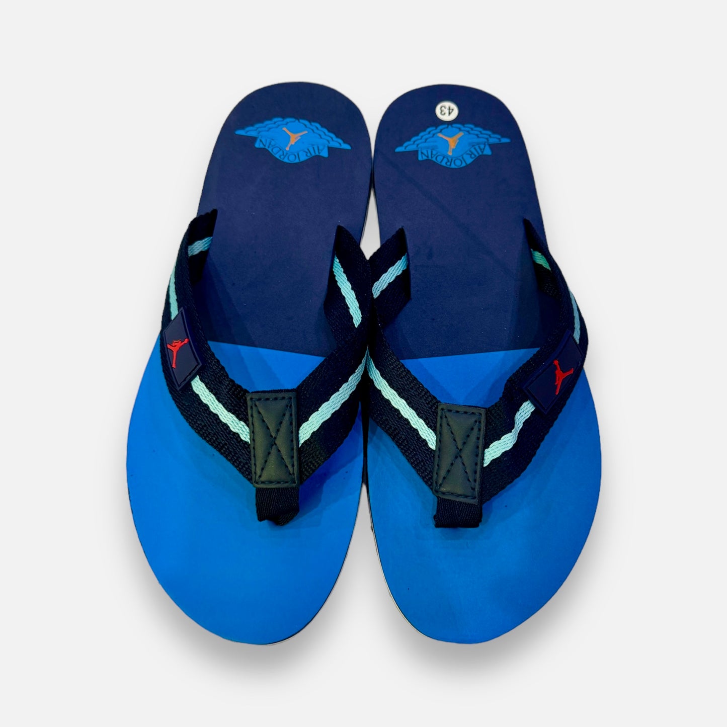 J-O-R-D-A-N Imported Blue Island FlipFlop