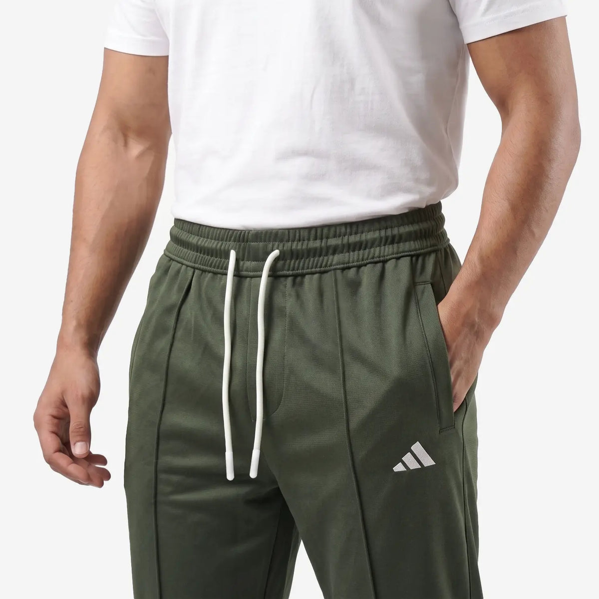Mens - Imported Dot Mesh  Trouser - Green