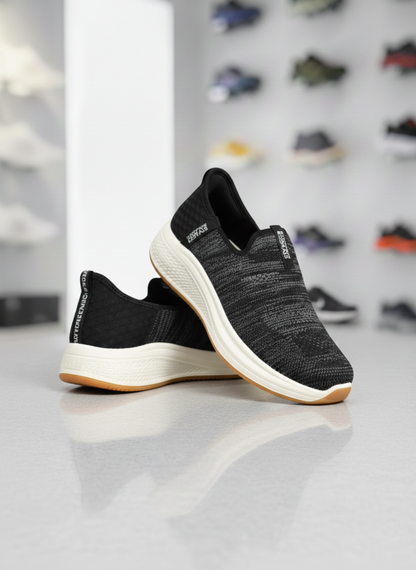 Skechers Premium Go-Walk Max Cushioning In Black