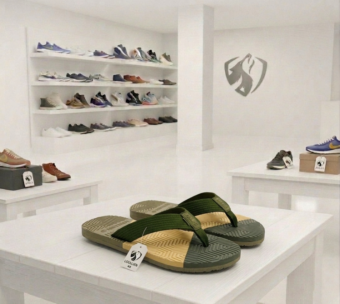 Multicolor Cross Slipper