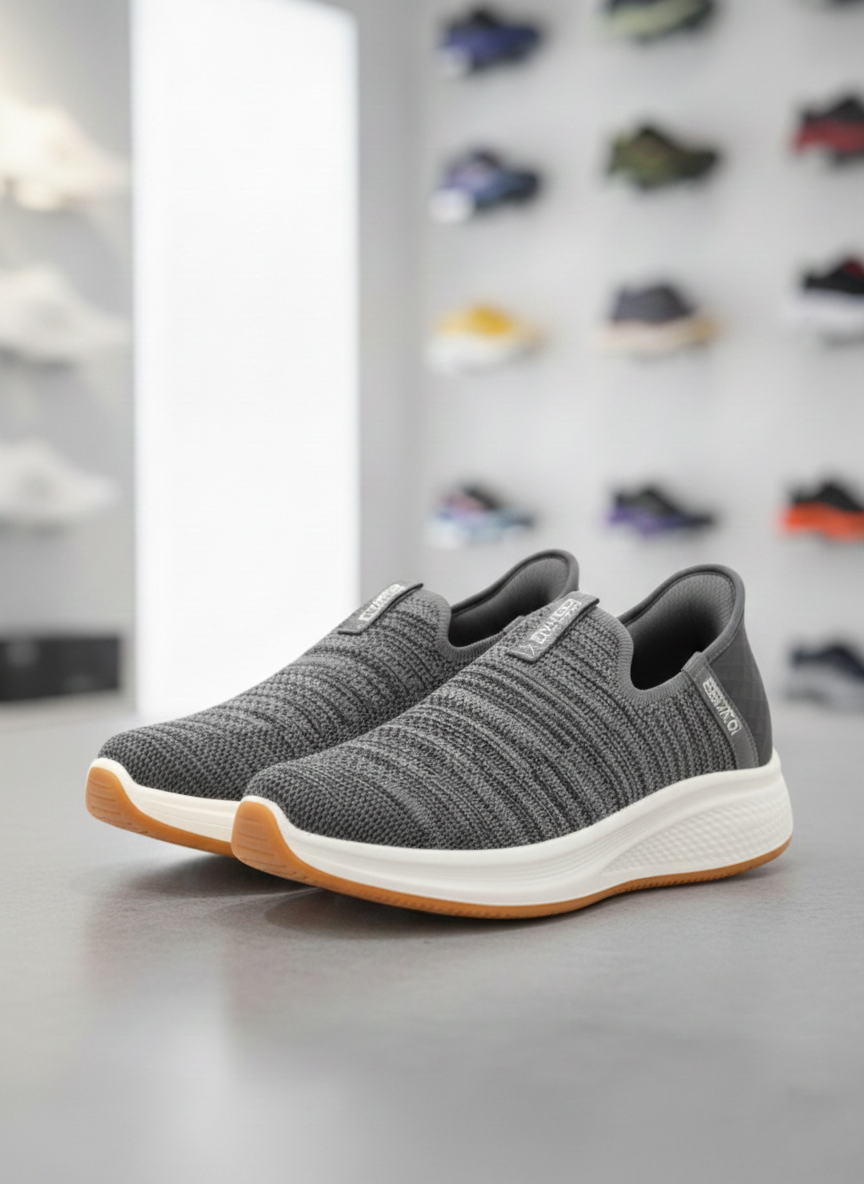 Skechers Premium Go-Walk Max Cushioning In Grey