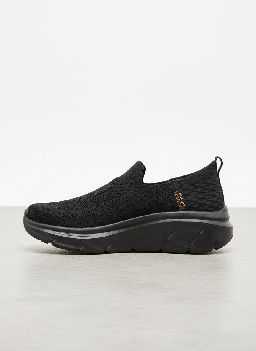 Skechers - D'Lux Walker Slip-On 2.0 In Black