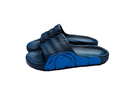 Wooden Texture Blue Slippers