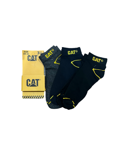 C-A-T Ankle Socks (Pack Of 3)