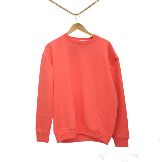 Premium Baggy Drop Shoulder Sweatshirt in Pink