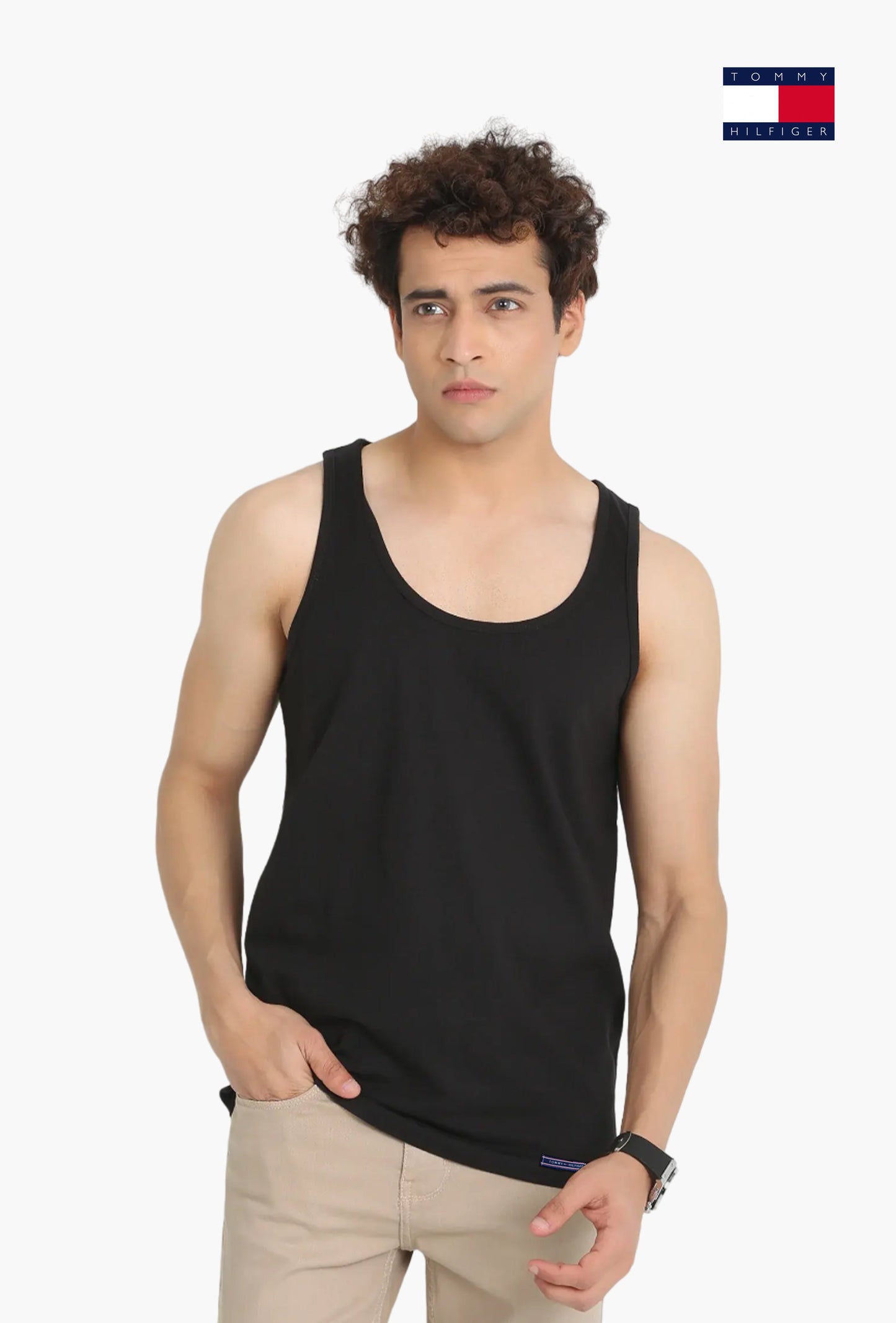 TOM Black Vest (Pack of 3) - FITSY