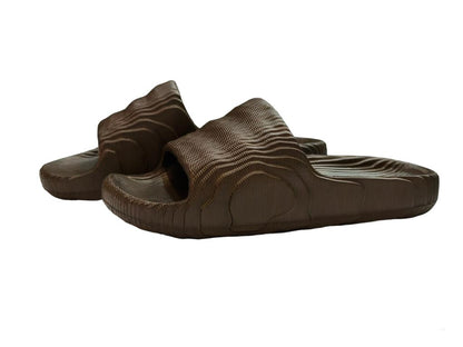 Wooden Texture Brown Slippers