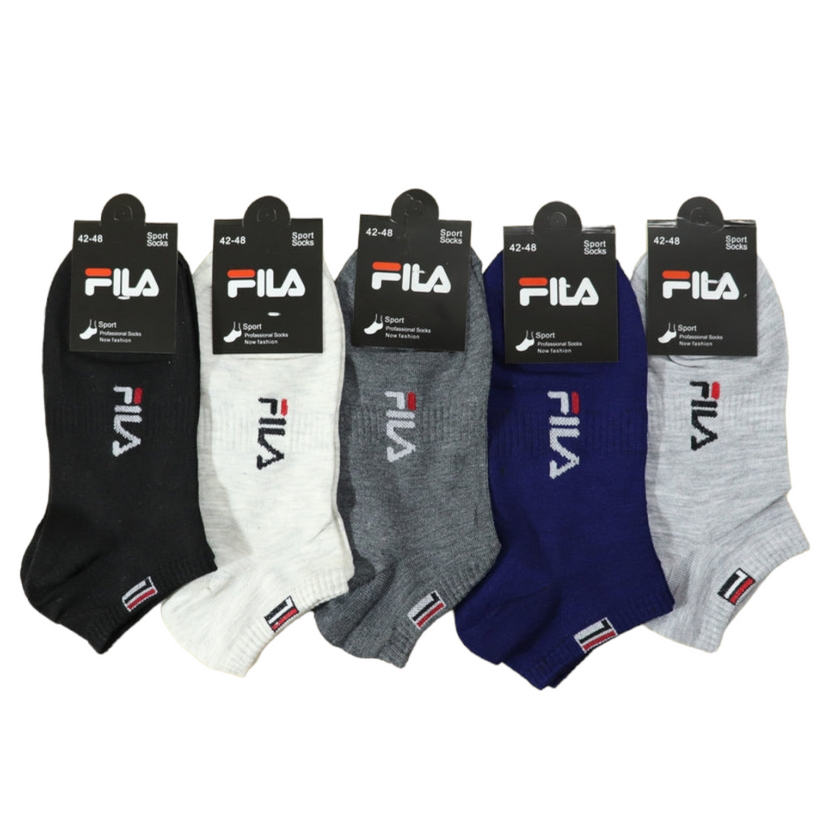 F-I-L-A Ankle Socks (Pack of 5)