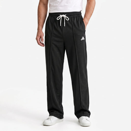 Mens - Imported Dot Mesh Trouser - Black