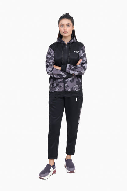 Black Camo Strike - Premium Winter Tracksuit